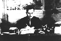 On duty in Europe during WWII